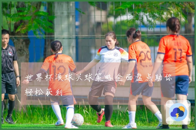 世界杯滚球买球策略全面盘点助你轻松获利