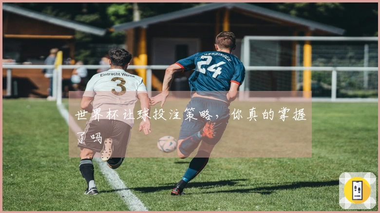 世界杯让球投注策略，你真的掌握了吗